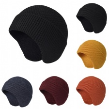 warm knit winter hat beanie winter unisex knitted warm hat Custom Beanies Hats with custom logo