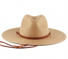 Wholesale Wide Brim Straw Hat with String UV Straw Hat Hat Wide-brim Summer Vacation Beach Straw Cap Outdoor Travel UV Fedora Hats